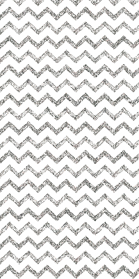 Store intérieur fenêtre à zigzags horizontaux gris