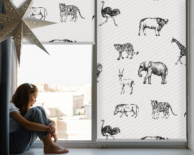 Store enrouleur animaux