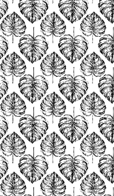 Store intérieur en feuilles grises