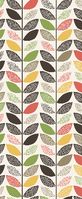 Store enrouleur en feuilles colorées