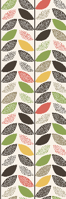 Store enrouleur en feuilles colorées