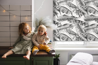 Store enrouleur en feuilles de fougère