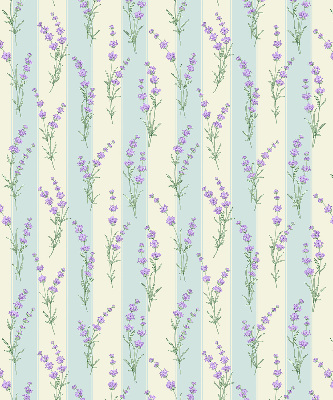 Store enrouleur à fleurs violettes