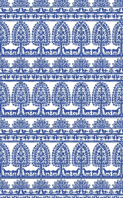 Store intérieur fenêtre de couleur bleu