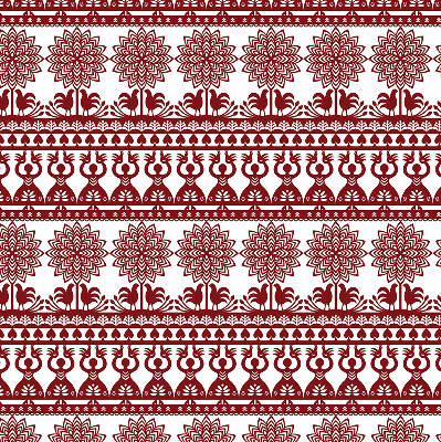 Store intérieur motif marron