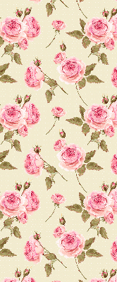 Store enrouleur roses