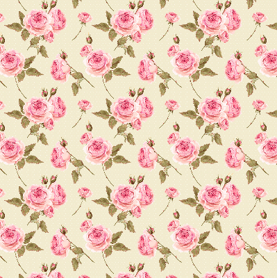 Store enrouleur roses