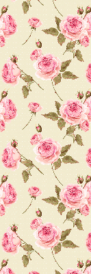 Store enrouleur roses