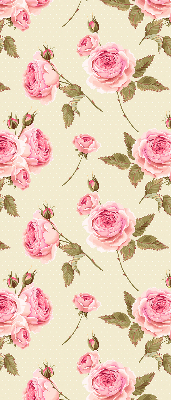 Store enrouleur roses