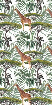 Animaux et arbres pour store intérieur