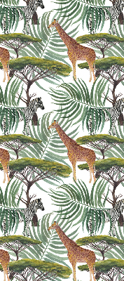 Animaux et arbres pour store intérieur