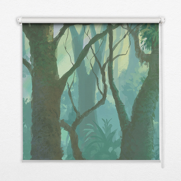 Arbres pour une fenêtre d’intérieur
