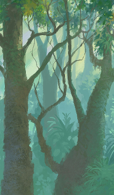 Arbres pour une fenêtre d’intérieur