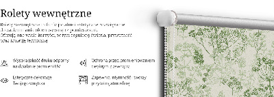 Store enrouleur pour plantes vertes