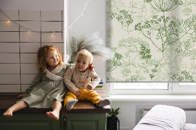 Store enrouleur pour plantes vertes
