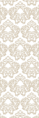 Store intérieur fenêtre de couleur beige