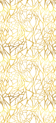 Store enrouleur motif jaune
