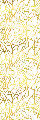 Store enrouleur motif jaune