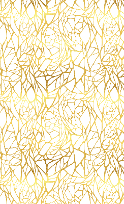 Store enrouleur motif jaune