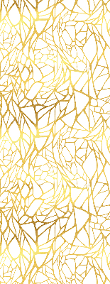 Store enrouleur motif jaune
