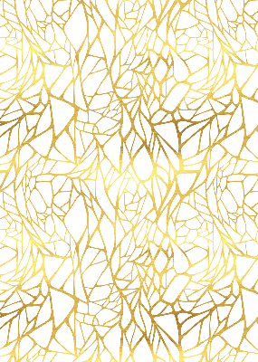 Store enrouleur motif jaune