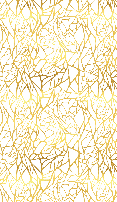 Store enrouleur motif jaune