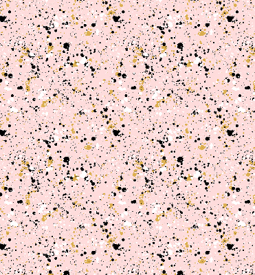 Store intérieur fenêtre avec des taches de peinture sur fond rose