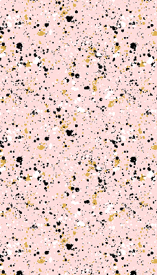 Store intérieur fenêtre avec des taches de peinture sur fond rose