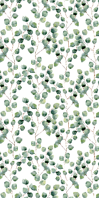 Store enrouleur à feuilles et branches