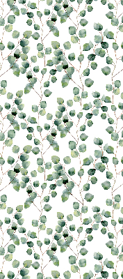 Store enrouleur à feuilles et branches