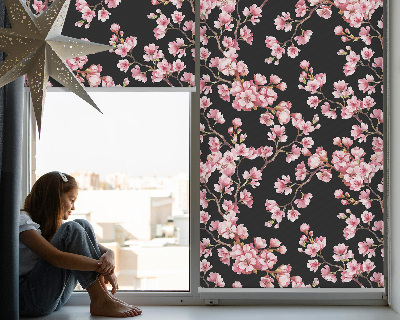 Store intérieur fenêtre pour fleurs de l'arbre