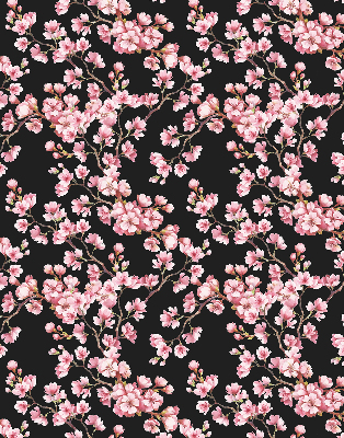 Store intérieur fenêtre pour fleurs de l'arbre