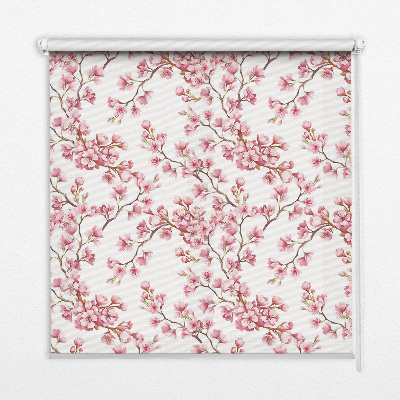 Store enrouleur de couleur rose