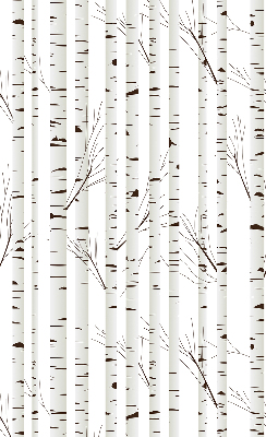Bouleaux de décoration pour fenêtre intérieur