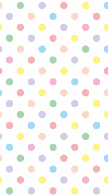 Store enrouleur à points colorés