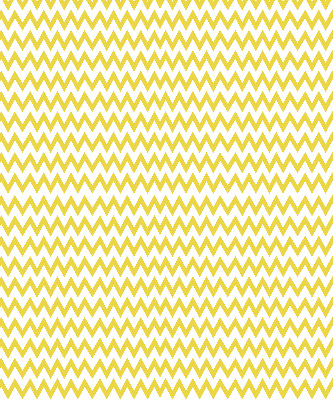 Store enrouleur à zigzags jaunes