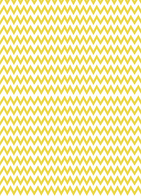 Store enrouleur à zigzags jaunes
