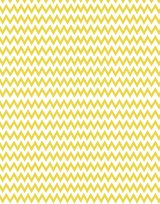 Store enrouleur à zigzags jaunes