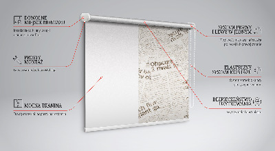 Journaux pour store intérieur fenêtre