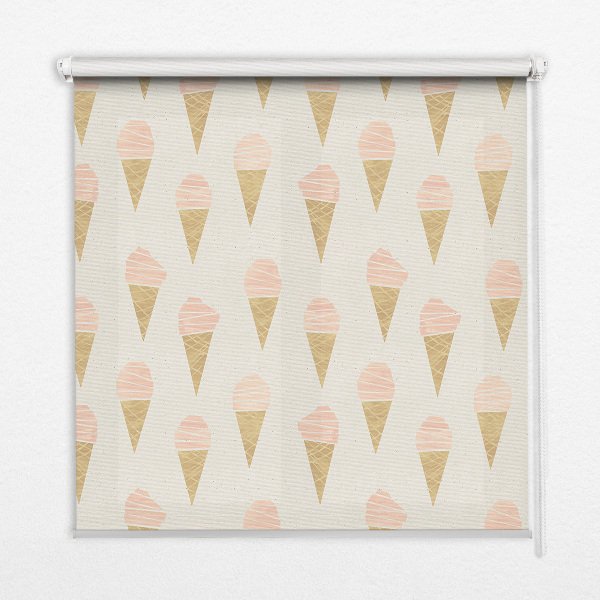 Glace pour store intérieur de fenêtre
