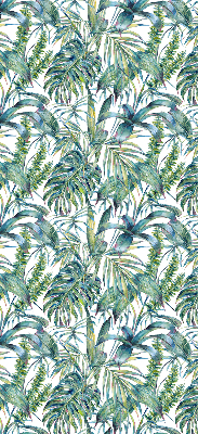 Store enrouleur feuilles tropicales