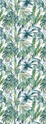Store enrouleur feuilles tropicales
