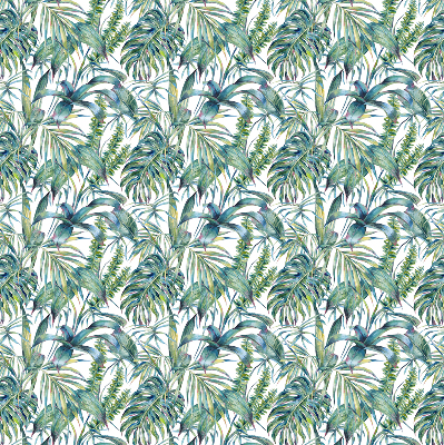 Store enrouleur feuilles tropicales