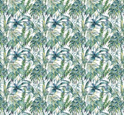 Store enrouleur feuilles tropicales
