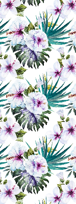 Store enrouleur fleurs