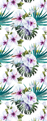 Store enrouleur fleurs