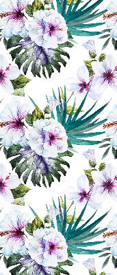 Store enrouleur fleurs