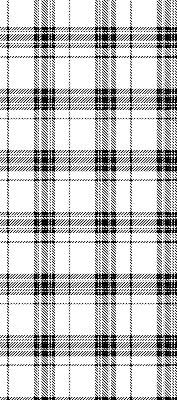 Store intérieur de style tartan gris