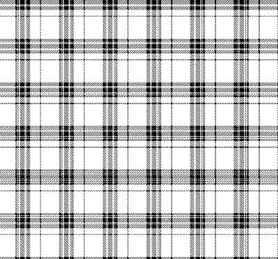 Store intérieur de style tartan gris