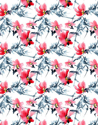 Store enrouleur fleurs